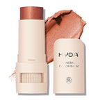 Mineral Color Balm, SPF 35 Multi Color Stick for Lips, Cheeks& Eyes, Blendable Creamy Lightweight Formula, Buildable Shimmer Finish, Multiuse Makeup Stick, Cherry