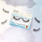 Ardell Light as Air 522 Lashes - Ultra Lightweight False Eyelashes, Comfortable Fit, 4 Pairs Pack
