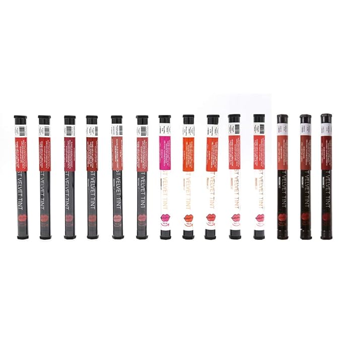 Long Lasting Lip Stain for Lips and Cheek Tint | High Pigment Color | lightweight Matte Finish | Weightless | Full Coverage | Twist Velvet Tint #13 (No.13)