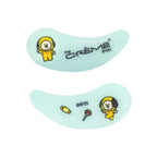 The Crème Shop BT21 “Work Hard, Rest Hard!” CHIMMY Hydrogel Under Eye Patches | Rejuvenating, Calming, & Soothing (3 Pack)