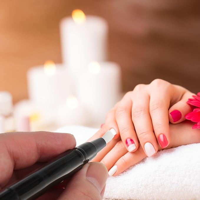 FRCOLOR Empty Nail Oil Pen with Brush Tip 3ml