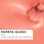 Olive & June Long Lasting Nail Polish | Plump, Gel-Like Finish No Lamp Needed, Lasts up to 10 days | Salon-Quality at Home | 15-Free, Vegan & Cruelty-Free Chip-Resistant | Papaya Gloss, Coral