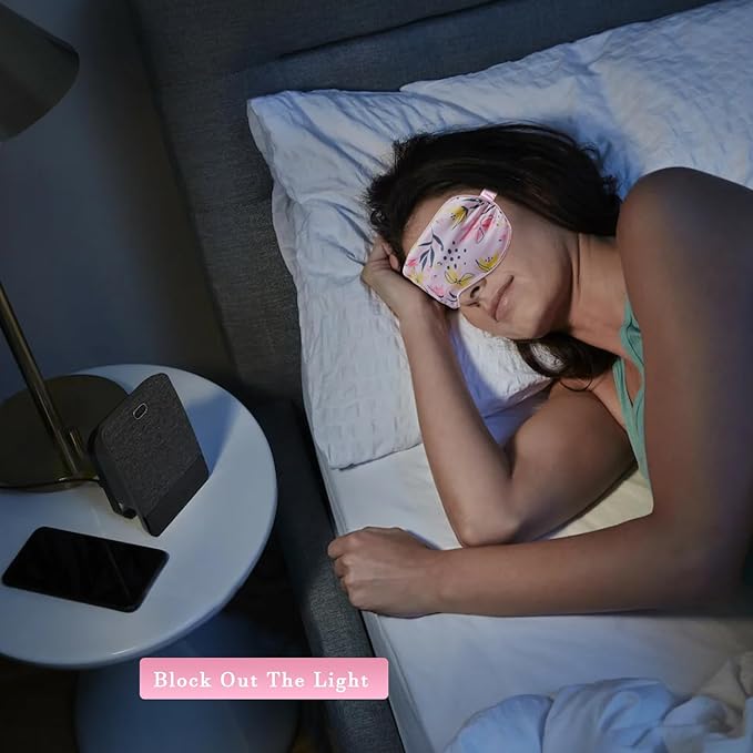 Cooling eye mask silky satin