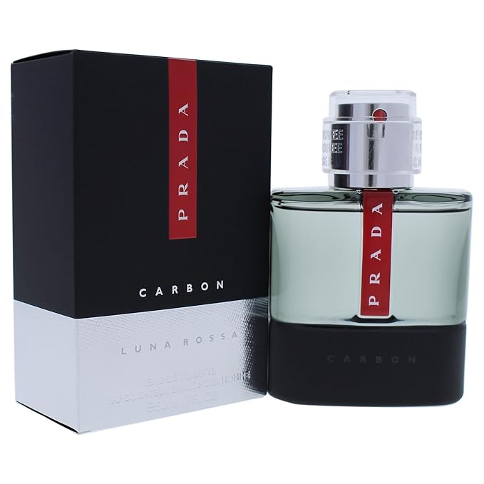 Prada Luna Rossa Carbon by EDT Spray 1.7 Oz, Multi