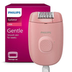 Philips Epilator Series 2000, Corded Epilator for Legs and Body, Hair Removal Device for Women, Model BRE227/00