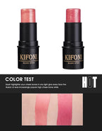 4 Pcs Cruelty-Free Waterproof Highlighter Makeup Sticks Shimmer