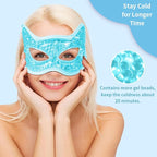 Cooling eye mask, gel eye