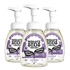 Molly's Suds Foaming Hand Soap - Made with Aloe and Coconut Oil | Moisturizing Hand Wash | Clean Ingredients, Infused with Essential Oils | Lavender - 8.25 Oz (Pack of 3)