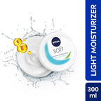 NIVEA Soft Light Moisturising Cream, 300ml