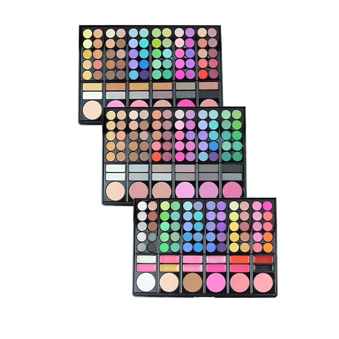 Pro Makeup Gift Set All In One Makeup Palette Cosmetic Contouring Kit 78 Colors Eyeshadow Palette with Blush, Face Powder and Lip Gloss #3 - Ideal Gift for Holiday
