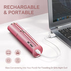 gurelax Facial Hair Removal for Women, Facial Hair Remover, Electric Face Shaver, Painless Hair Removal Device for Lip, Chin with a Velvet Bag