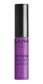 NYX PROFESSIONAL MAKEUP Intense Butter Gloss, Berry Strudel Gloss,