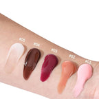 MAEPEOR Lip Glowy Balm 5 Colors Plumping Hydrating Lip Butter Balm and Nourishing Lip Care Lip Treatment Glossy Finish Non-sticky Tinted Lip Balm (02 Toast)