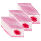 30 Pieces Gel Lip Mask Collagen Crystal Pink Lip Masks, Moisture Lip Care Mask For Anti-Ageing & Anti Chapped, Anti-Wrinkle, Firms Hydrates Lips Fade Lip Color, Make Your Lip Sexy & Plump Your Lips