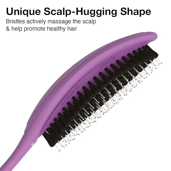 Olivia Garden Recycled Plastic Styler (Smooth & Shine) - Purple