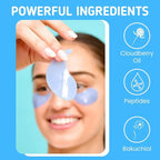 Patchology Iced Cooling Under Eye Mask Patches with Peptides, Cloudberry Oil and Bakuchiol. Cool eye gels to firm skin and soothe, reduce fine lines and under eye bags 5 Pair