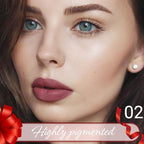 Rust Red Crayon Matte Lipstick Lip Liner Pencil, Moisture Smooth Lipstick Pencil, With pencil sharpener Sharpenable Lip Pencil, Ultimate Lip Crayon for Women Smudgeproof Waterproof 02#