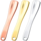3 Pcs Facial Spatula Sticks Mini Metal Makeup