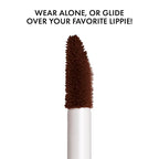 NYX PROFESSIONAL MAKEUP Butter Gloss Brown Sugar, Non-Sticky Lip Gloss - Lava Cake (Rich Brown) (Pack of 2)