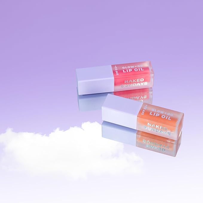 SPF50 Glow & Go Lip Oil: Caramel)