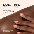 Manucurist Active Glow Cranberry All-in-One Perfecter Nail Polish & Care - No Lamp - Vegan & Made in France Ultra-Glowy Coral Mirror-Like Shine - Nail Concealer & Care - Plant-Based Ingredients