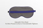 Premium 25 Momme Mulberry Silk Eye Mask for Sleeping (Royal Navy)