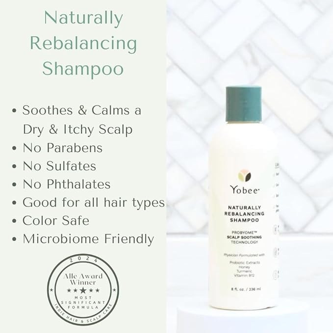 Psoriasis & Dandruff relief | Yobee Probiotic Shampoo & Conditioner | Doctor formulated