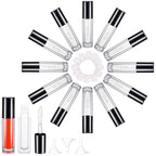 YITOU 12PCS Lip Glaze Bottle Empty 5ml, Transparent Glaze