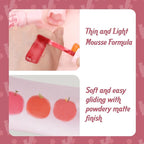 THESAEM Saemmul Mousse Candy Tint #6 Chaitea Mousse - High Pigment Matte Finish Long Lasting Lip Stain with Honey Extracts to Hydrate Lips - Weightless & Smudge-Proof, 0.3 fl.oz.