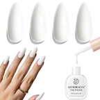 AZUREBEAUTY Warm White Nail Polish – Quick Dry, Long-Lasting, Natural Glossy Finish for DIY Manicure & Nail Art, Salon Quality, 10ml for Women