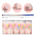 6Pcs Ombre Nail Brush Nail