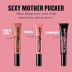Soap & Glory Sexy Mother Pucker XXL Lip Gloss - Hydrating, Plumping Lip Gloss for Full, Volumized Lips - Lip Plumper Gloss + Chocolate Orange Scent with Vegan Formula in Clearvoyant (10ml)