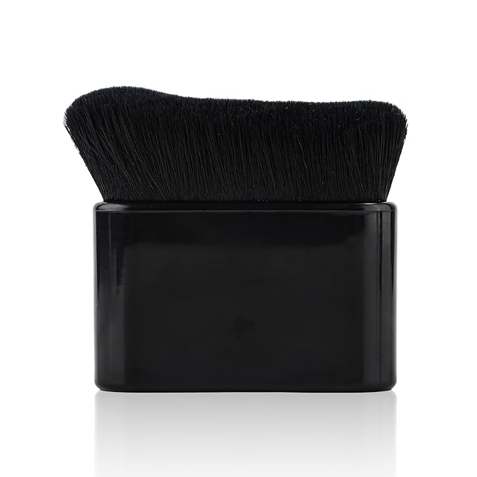 Self Tanning Brush, Self Tanner Applicator Brush Foundation Body Makeup Brushes Self Tan Brush for Kabuki Face Spray(Black)