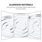 Lurrose 22pcs Empty Metal Pans Tin Palette Eyeshadow