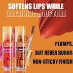 3 Colors Duck Lip Plumper Gloss, Glitter Shine Lip