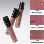 BBIA Last Velvet Tint - Soft & Creamy Matte Finish Lip Stain, Blur Effect with Velvety Texture, Long-Lasting, High Pigment, Lightweight, Non-Drying, Vegan, Korean Lip Makeup (V44 SO GOOD MOCHA)