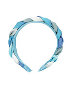 Goody Ouchless Headband For All Hair Types - Watercolor, Blue - Comfort Fit for All-Day Wear - Beautiful Design for Instant Style - Pain-Free Hair Accessories for Women, Men, Boys & Girls