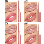 MYUANGO Lip Liner Set 12 PCS, Matte Velvet Long-Lasting Luxury Intense Lipliner, Creamy Easy to Use Richly Pigmented Lip Liner Pencil for Colorful and Defined Lips