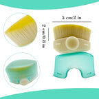 3 Pack Sunscreen Brush Applicator for Kids, Baby Sunblock Applicator with Protective Case, Sunscreen Applicator for kids, Adults, Child-Safe for Face and Body (3 pcs)