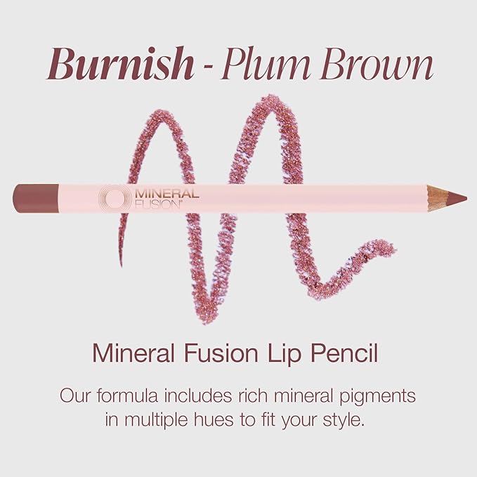 Mineral Fusion Lip Liner Pencil, Burnish 0.04 Ounce