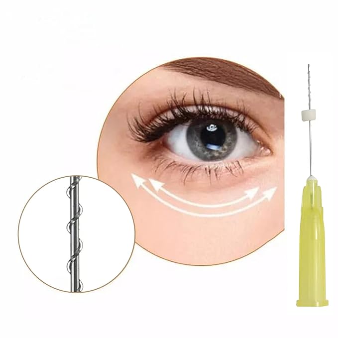 Pcl Threads Eye Lift for Eyes, Mono Screw Type, B-Type, 30G25MM, 20pcs
