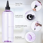 Yebeauty Hair Color Bottle, Clear