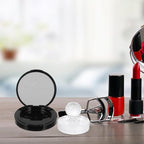 FRCOLOR 1 Set Portion Tray Loose Powder Compact Case Makeup Pallete Blush Storage Case Blush Container Reusable Blush Case Diy Empty Makeup Lipstick Container Blank Abs Sample Travel