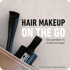 BOLDIFY Four Ended Hairline Powder Brush - Precision Hair Makeup Brush Set with Sponge Tip for Seamless Blending - Ideal as a Hair Concealer/Contour, Root Touch Up