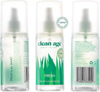 Aluminum Free Deodorant & Body Spray for Whole Body - Fresh 4oz - Clean Deodorant and Body Spray for Teen Boys and Girls - With AHA Fights Body Acne-Formula Specific Body Spray for Teens