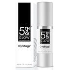 5th & Glow Cyabags Line Smoother, Instant Eye Puffiness Reducer, Reduce Fine Lines, Wrinkles, and Under Eye Bags, 1 oz