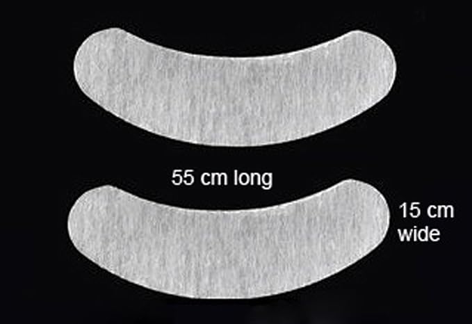 Mini Under Gel Eye Pads Lint Free for Eyelash Extensions (QTY:40 pairs (20 pouches))