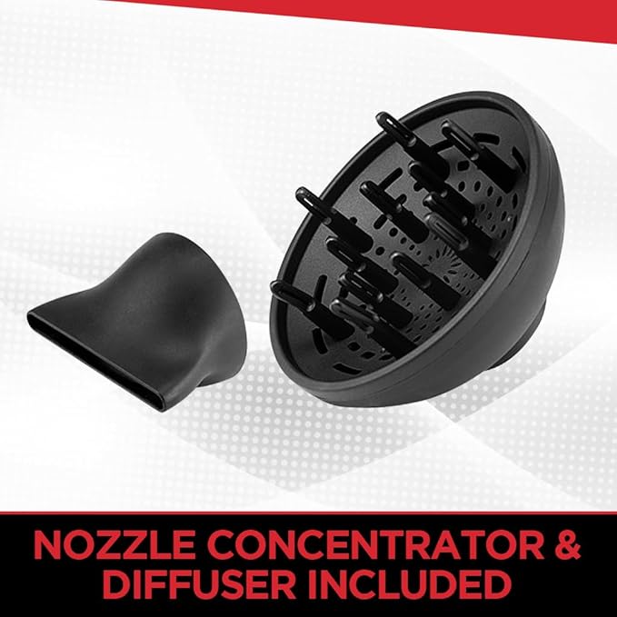 CHI 1875 Series Advanced Ionic Compact Hair Dryer, 16 Oz