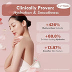 Korean Red Bean Body Lotion for Women - 24-Hour Hydrating Moisturizer for Dry Skin with Peptides & Hyaluronic Acid for Smooth Sensitive Skin - Vegan & Cruelty-Free - 8.45 fl oz