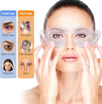 Reusable eye gel cooling pads